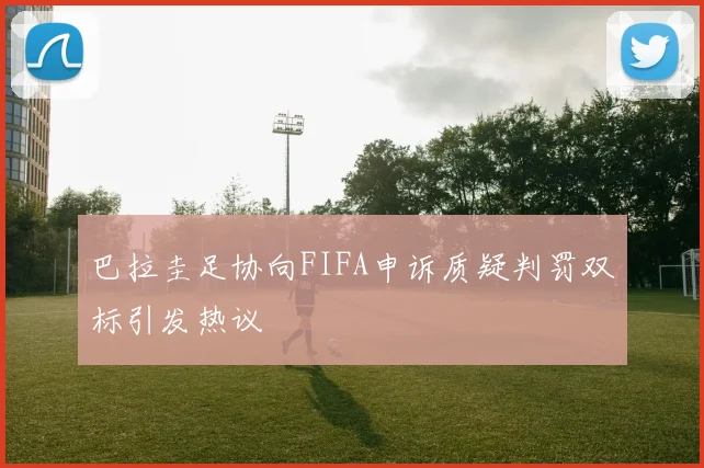 巴拉圭足协向FIFA申诉质疑判罚双标引发热议